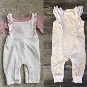 Baby Girl 18months/24months Warm Long Rompers Cat & Jack, Pippa & Julie